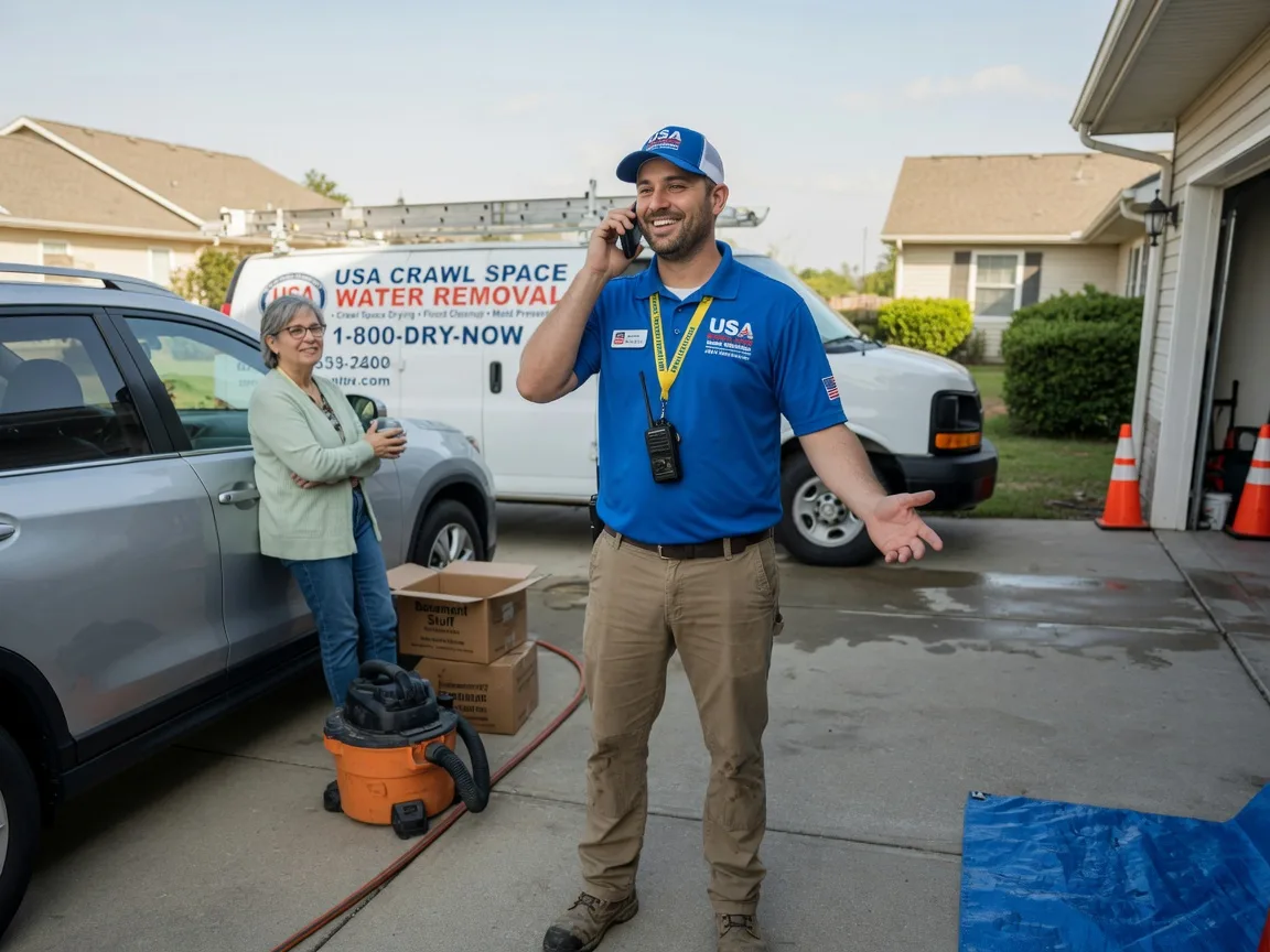 Crawl Space Water Removal Bertrand, MO FAQs